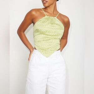 Dynamite Tie-Back Halter Cami